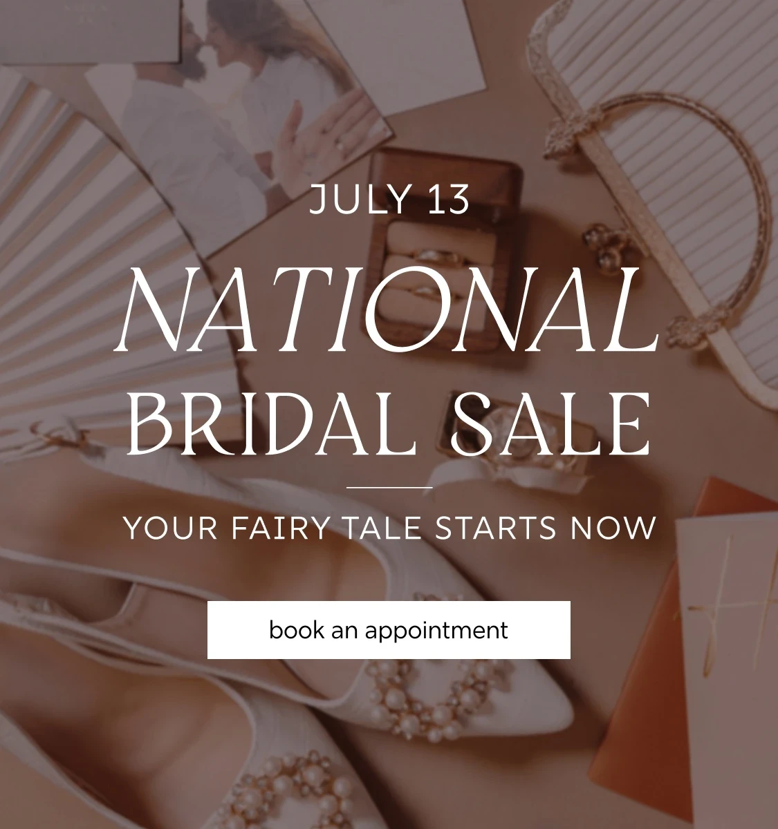National Bridal Sale mobile banner